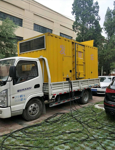 衡阳发电车出租-柴油发电机组排烟系统设计要求及其考虑因素